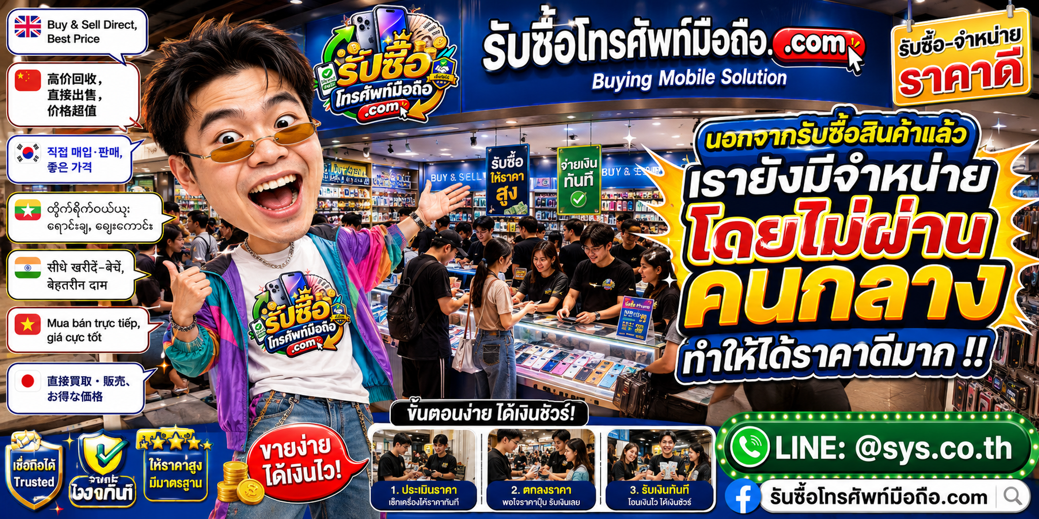 บริการรับซื้อ มือถือ Redmagic และเกมมิ่งโฟน Buying Mobile Solution